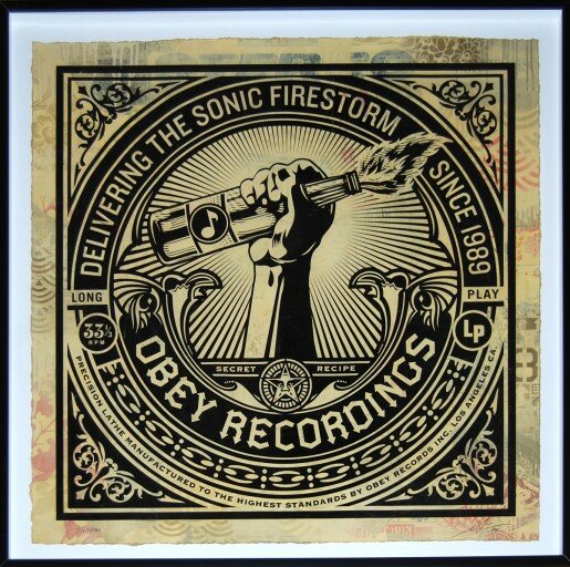 Shepard Fairey, Sonic Firestorm, 2013