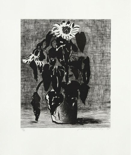 David Hockney, Sunflower I , 1995, kaufen Sunflower I von David Hockney