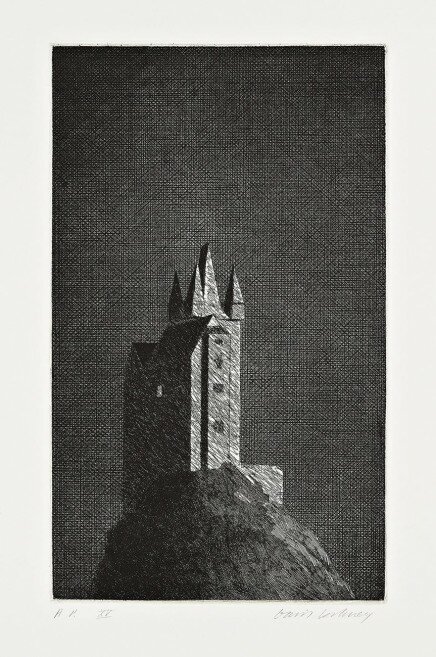 David Hockney, The Haunted Castle (The Boy Who Left Home to Learn Fear), 1969, kaufen The Haunted Castle (The Boy Who Left Home to Learn Fear) von David Hockney