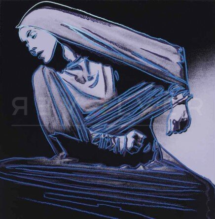 Andy Warhol, Lamentation (FS II.388), from the Portfolio “Martha Graham”, 1986, kaufen Lamentation (FS II.388), from the Portfolio “Martha Graham” von Andy Warhol