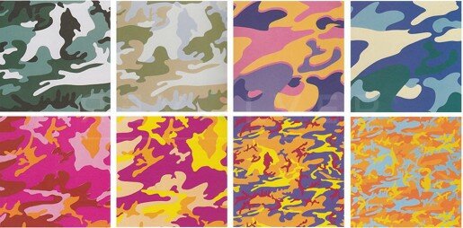 Andy Warhol, Camouflage (FS II.406-413), 1987