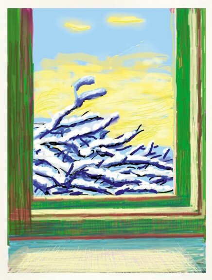 David Hockney, My Window ‘No. 610’, 2010-2020, kaufen My Window ‘No. 610’ von David Hockney