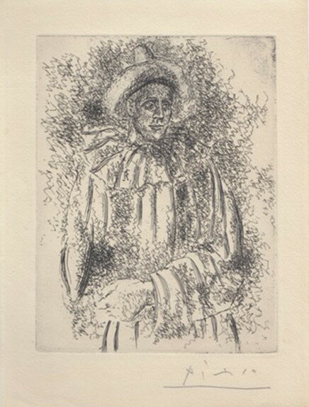 Pablo Picasso, Pierrot (Massine en Pierrot), 1918, kaufen Pierrot (Massine en Pierrot) von Pablo Picasso