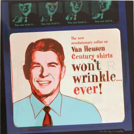 Andy Warhol, Van Heusen (Ronald Reagan) (FS II.356), from the Portfolio “ADS”, 1985, kaufen Van Heusen (Ronald Reagan) (FS II.356), from the Portfolio “ADS” von Andy Warhol