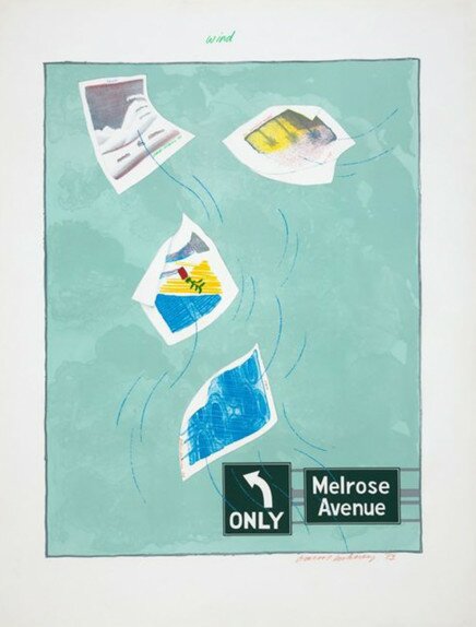 David Hockney, Wind, From the Weather Series, 1973, kaufen Wind, From the Weather Series von David Hockney
