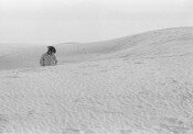 Cowboy in Dunes, White Sands National Park, USA