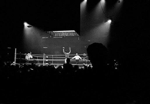 Thomas Hoepker, Ali in the Ring Wins Against Brian, London, 1966