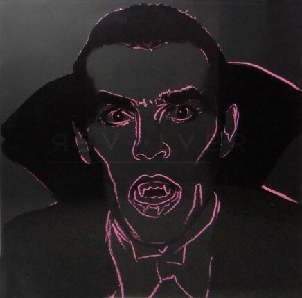 Andy Warhol, Dracula (FS II.264), from the Portfolio “Myths”, 1981, kaufen Dracula (FS II.264), from the Portfolio “Myths” von Andy Warhol